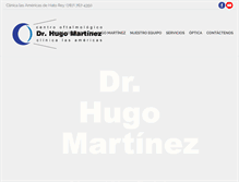 Tablet Screenshot of drhugomartinez.com